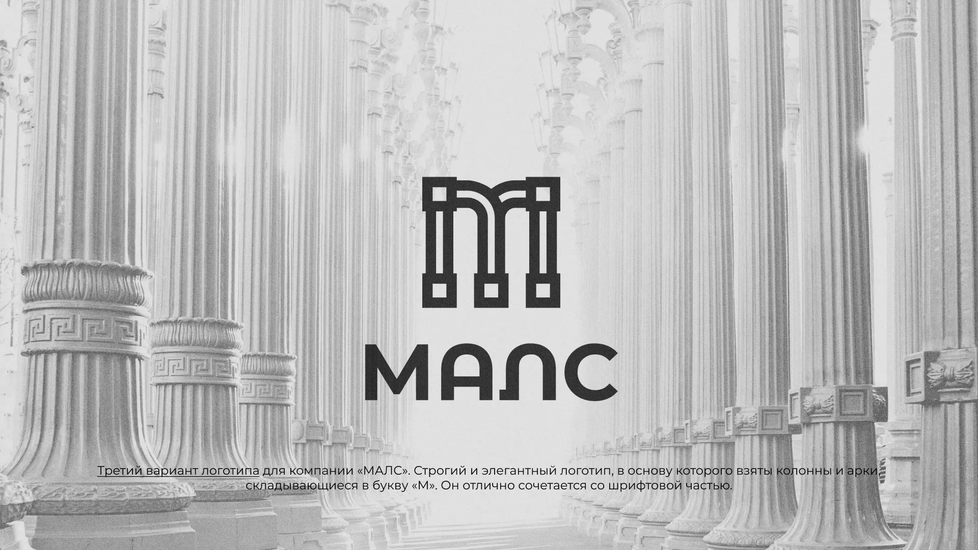 Разработка логотипа компании «МАЛС» в Кодинске